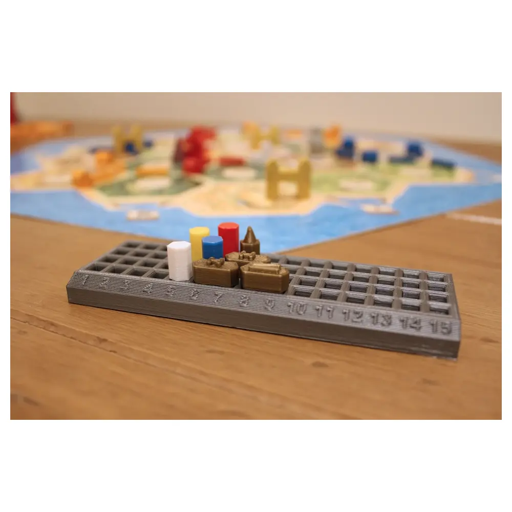 Catan Scoring Tracker 4 Player Version Game Accessories Strategy Game Player Interaction Track Score Game Timer
