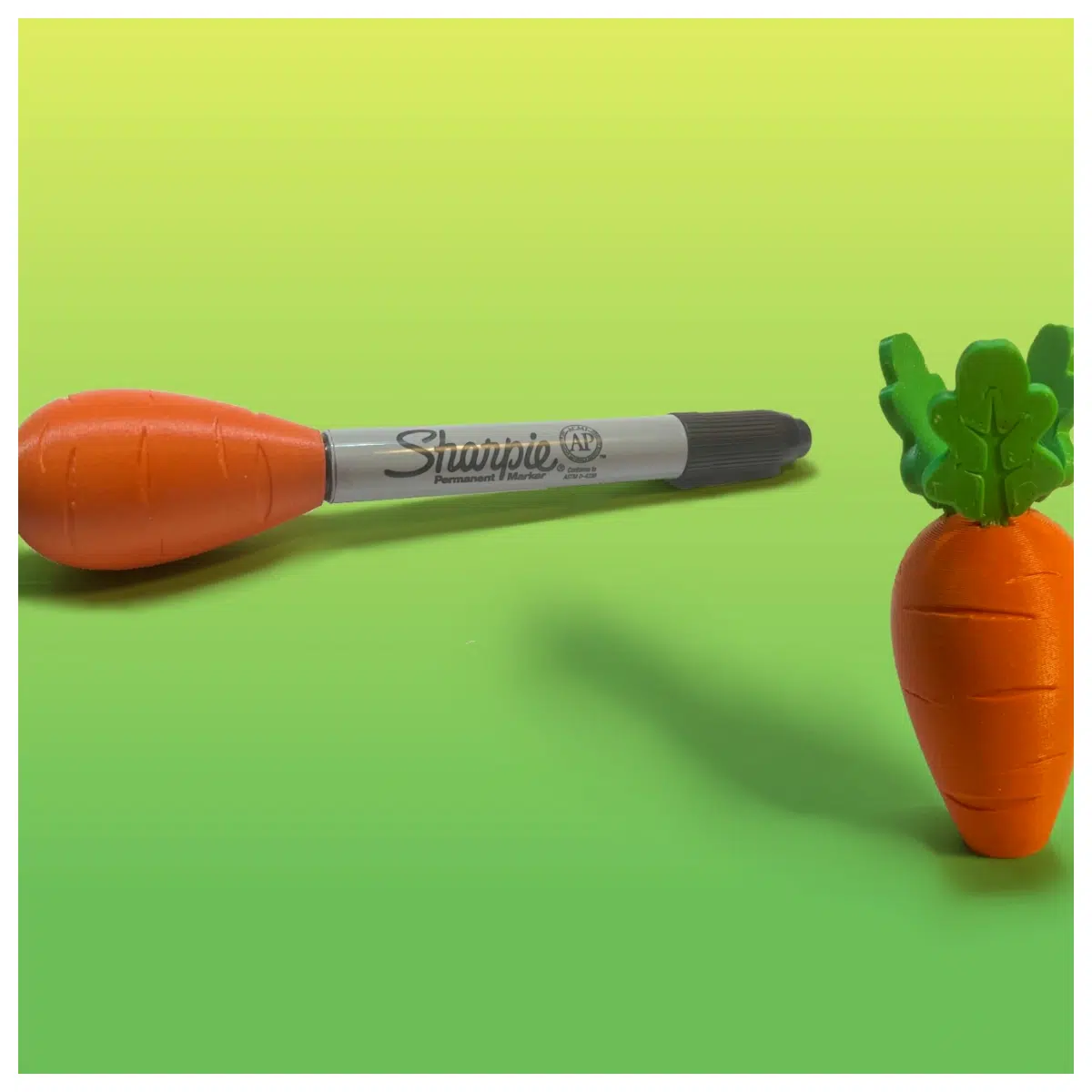 Carrot Marker Cap Replacement Cap Pen Cap Pen Parts Replacement Parts Pen Cap Accessories
