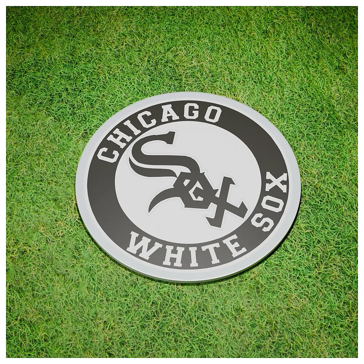 White Sox Cup Coasters Baseball Theme Gift Collectible Game Memorabilia