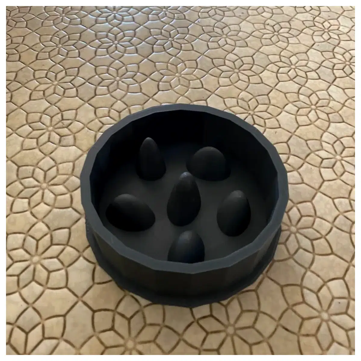 Cat Slow Feeder Bowl Ceramic Gradual Feeder Dish Slow Eating Bowl Pet Bowl Puzzle Toy Reduce Gobbling