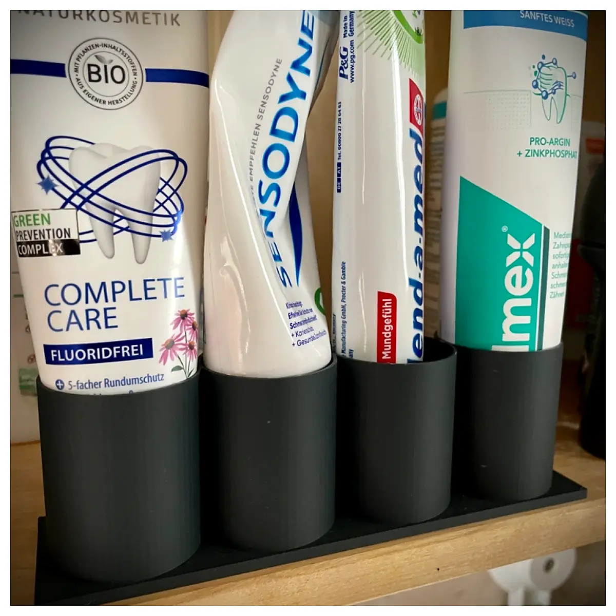 Toothpaste Holder Toothpaste Dispenser Toothpaste Organizer Bathroom Shelf Multi Tiered Toothpaste Display Stand
