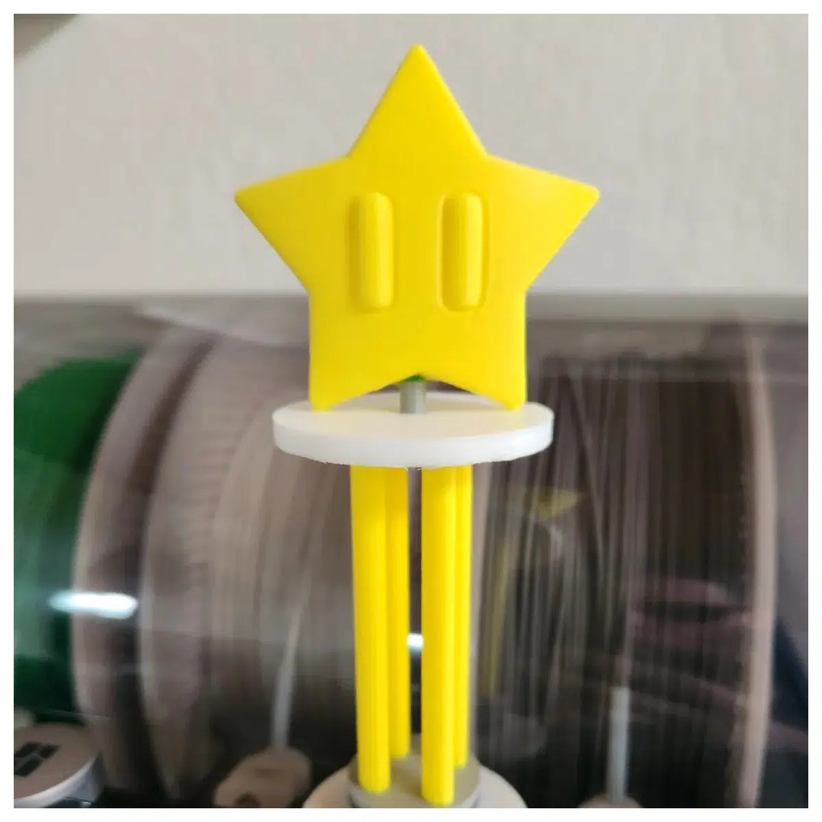 Mega Star Trophy Game Collectible Reward Figures Collector Toys Anime Memorial Collection Props