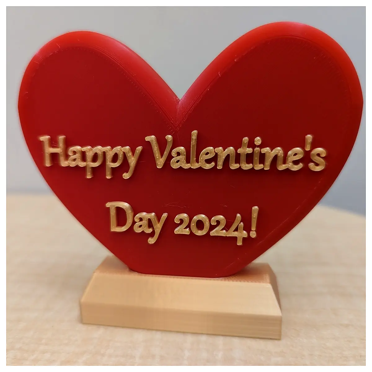 Decoration with Stand Valentine s Day Gift Romantic Decor Festive Decoration Love