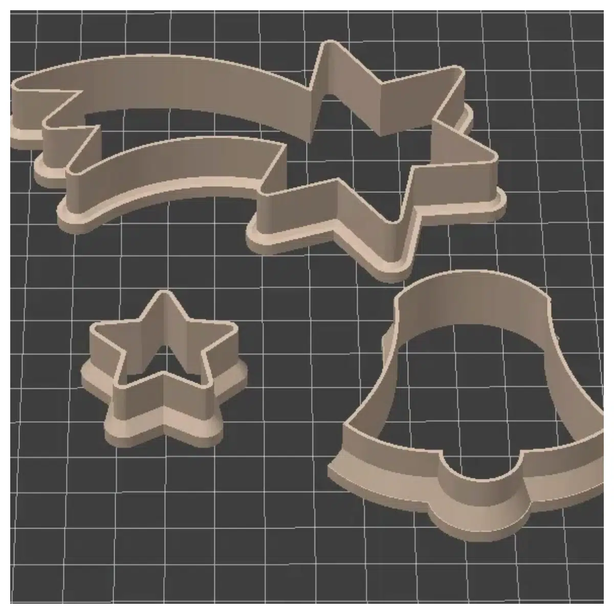 Christmas Cookie Cutter Holiday Cookie Cutting Tool Festive Baking Supplies Create Christmas Cookie Shapes