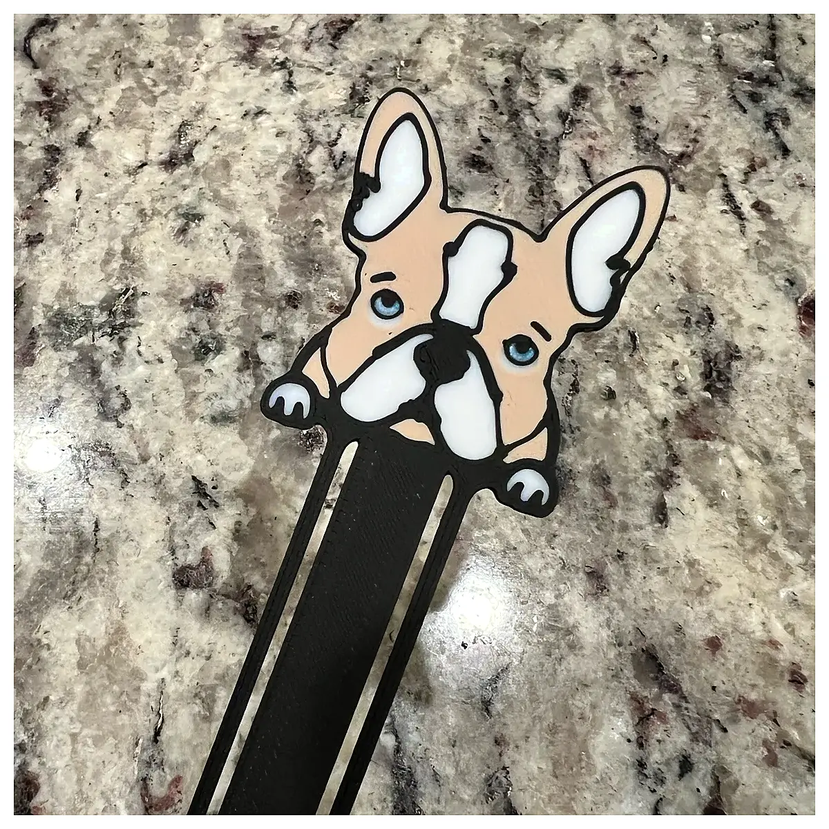 French Bulldog Four Bookmark Pet Memorial Gift Dog Bookmark Bulldog Toy Dog Gift
