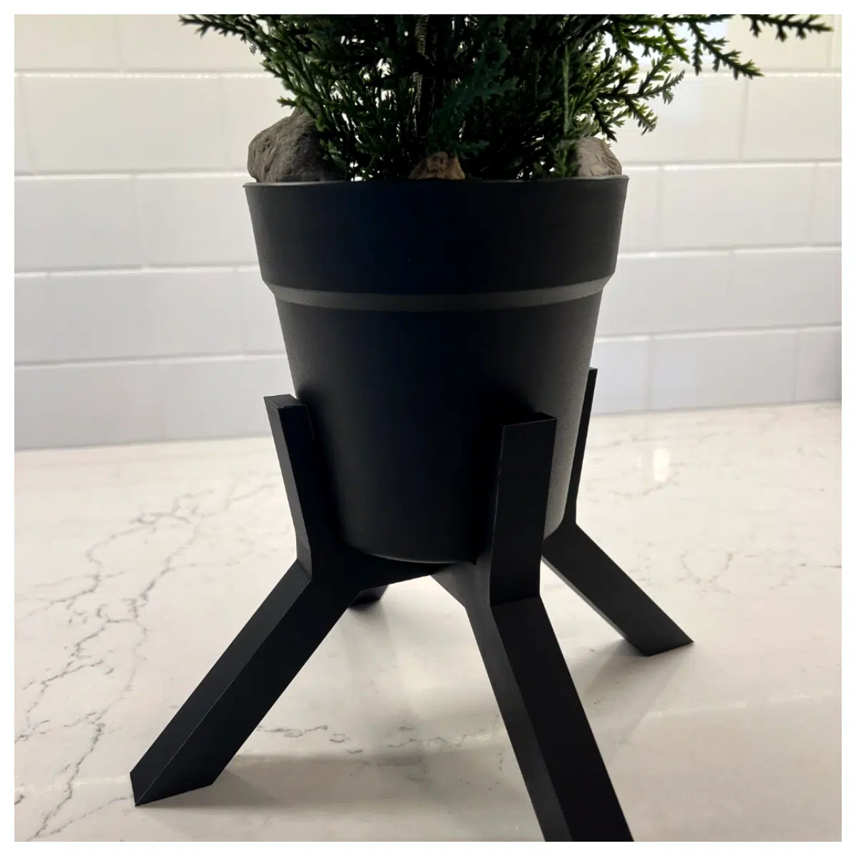 Simple Plant Shelf Holder Stand Indoor Garden Display Hanging Accessory Multi Plant Rack Modern Minimalist