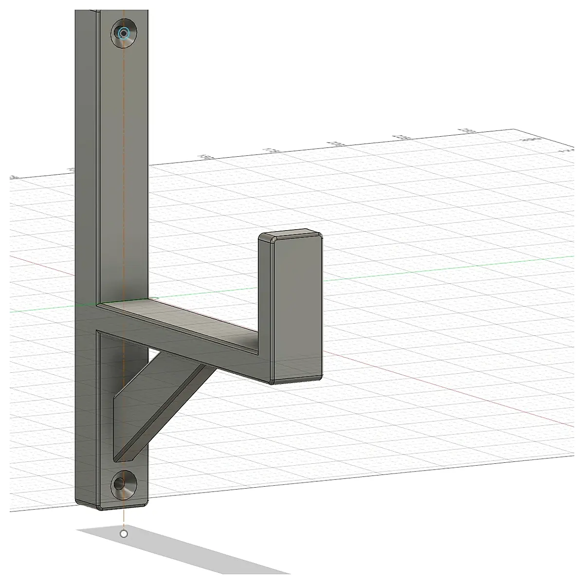 Synology 723 Wall Mount Installation Bracket Support Server Rack HDD Holder