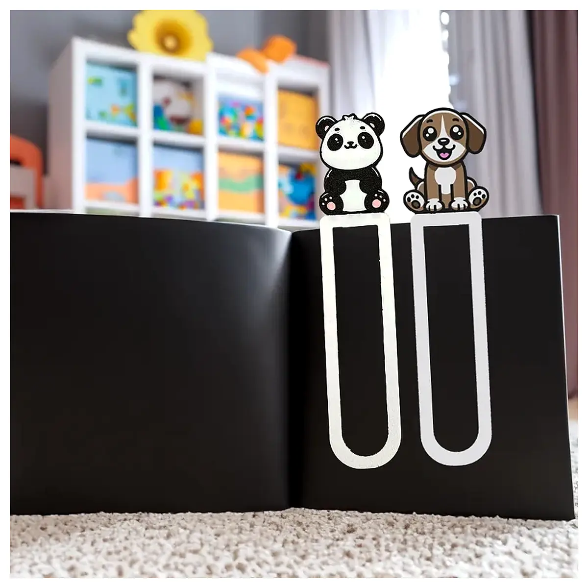 Cute Panda Bookmark Student Bookmark Paper Bookmark Gift Memorial Keepsake Creative Bookmark