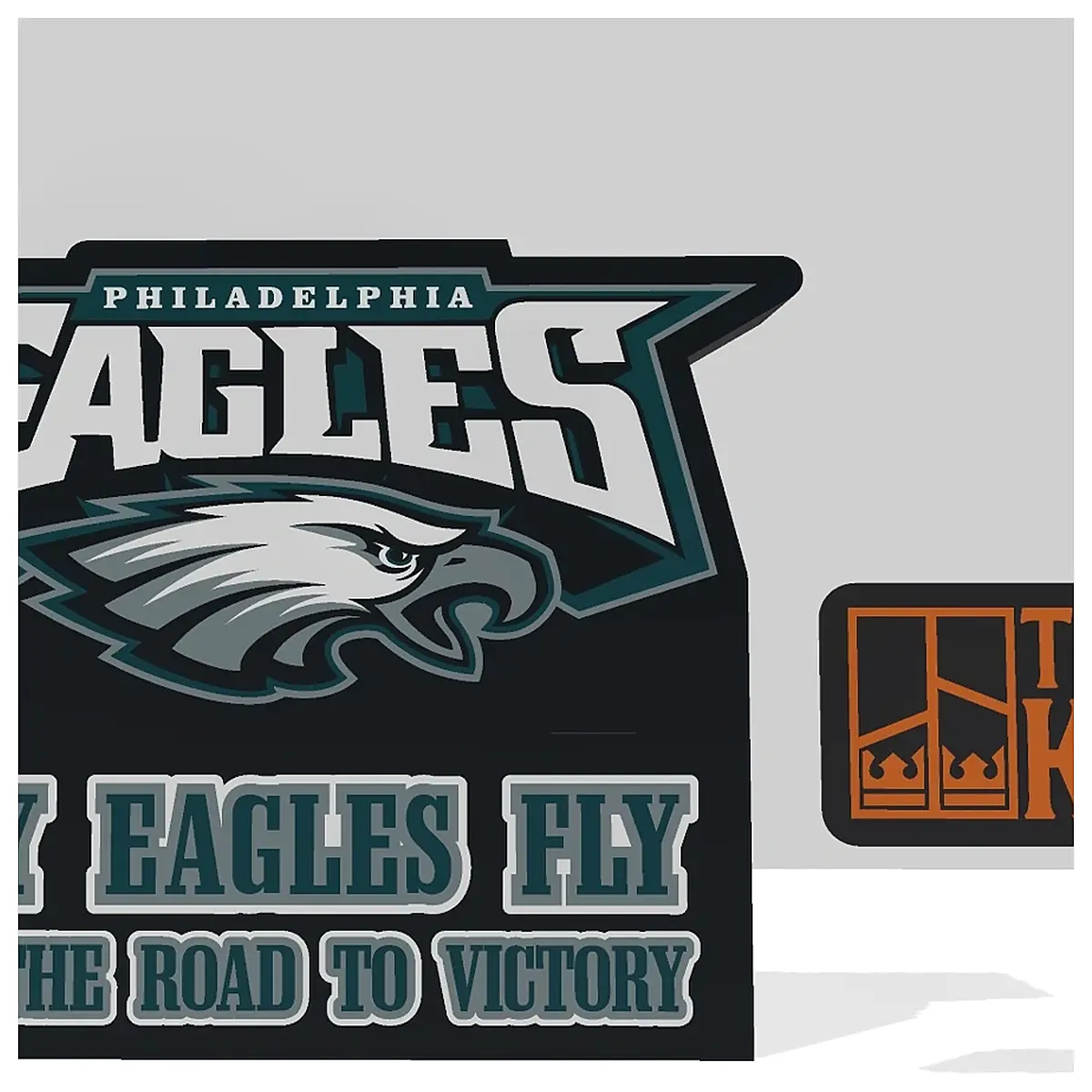 Philadelphia Box Outdoor Advertising Signage Promotional Display Lighting