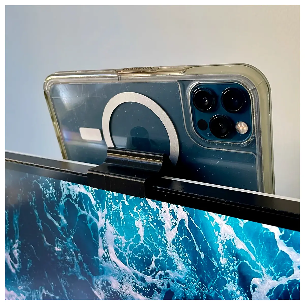 UHD Monitor Phone Mount Compatibility Video Mount TV Mount Stable Mount Phone Holder Desktop Mount