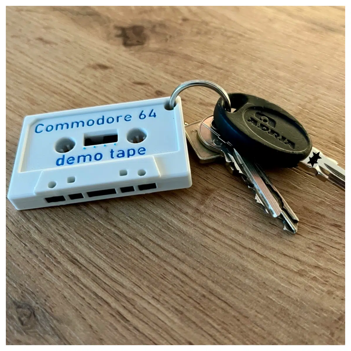 Commodore 64 Keychain Retro Gaming Collectible 8 Bit Game Enthusiast Gift Vintage Computer Accessory