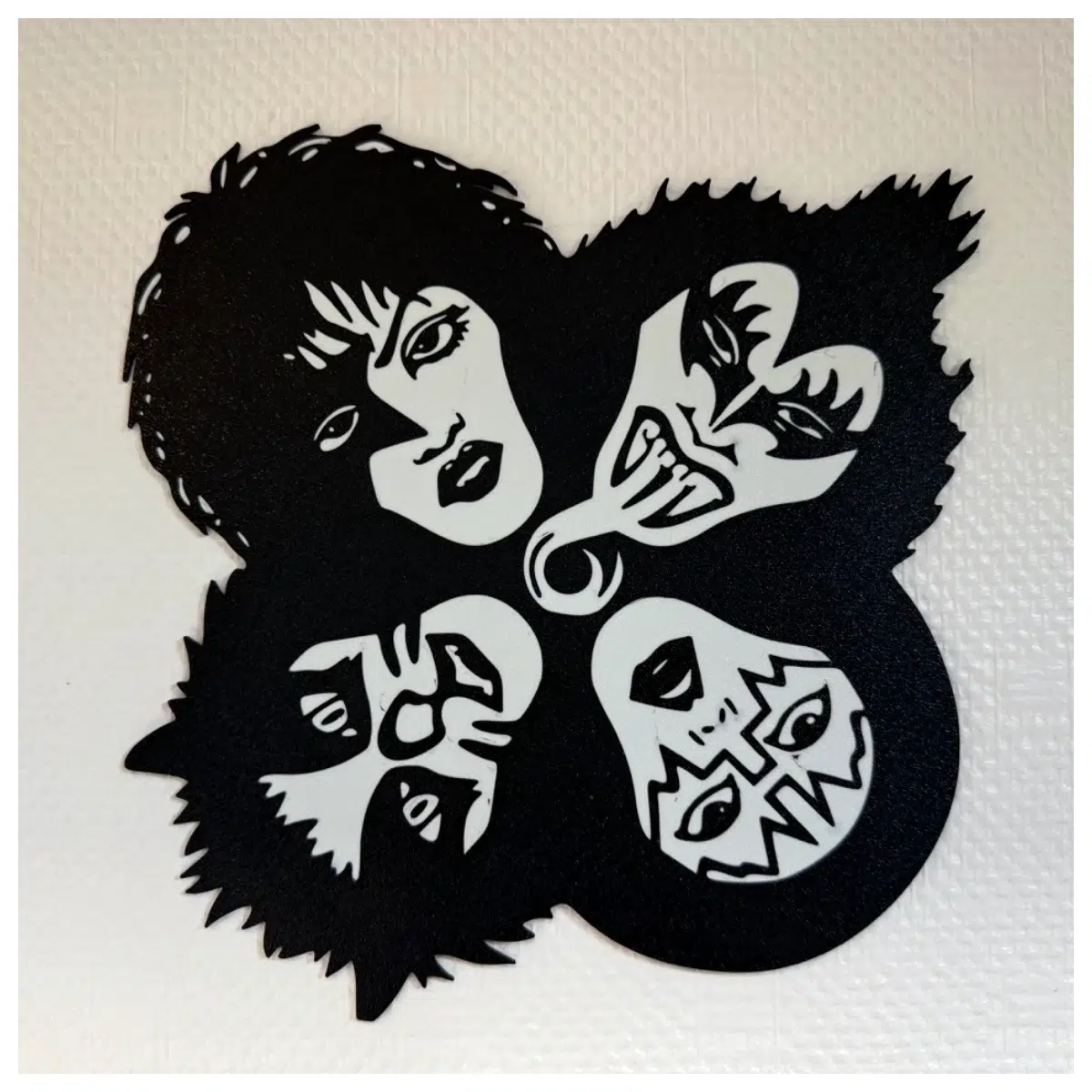 Kiss Band Poster Classic Rock Art Decor Bedroom Living Room Wall Art Band Collection Print