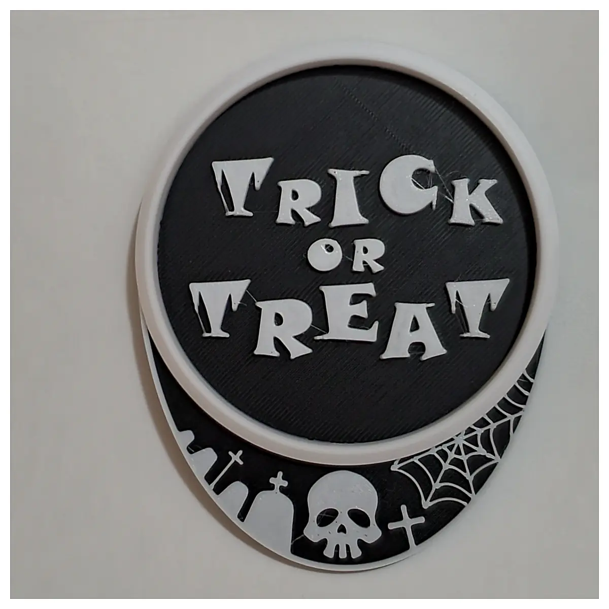Stackable Coasters Halloween Graveyard Skull Desktop Decoration Creative Gift Stackable Coasters