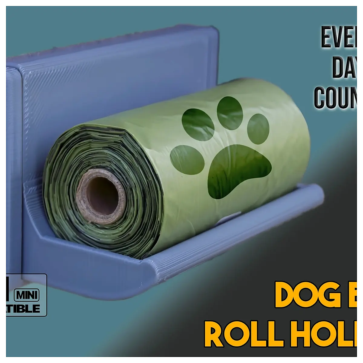 Dog Waste Bags Wall Holder Poop Bags Organizer Dog Waste Accessories Cleaning Supplies