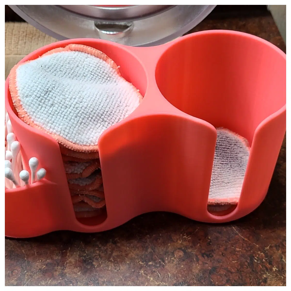 Cotton Balls Holder Flexible Soft Grab Powder Grab Cotton Removable Easy Cleaning Cotton Ball Accessories Toy