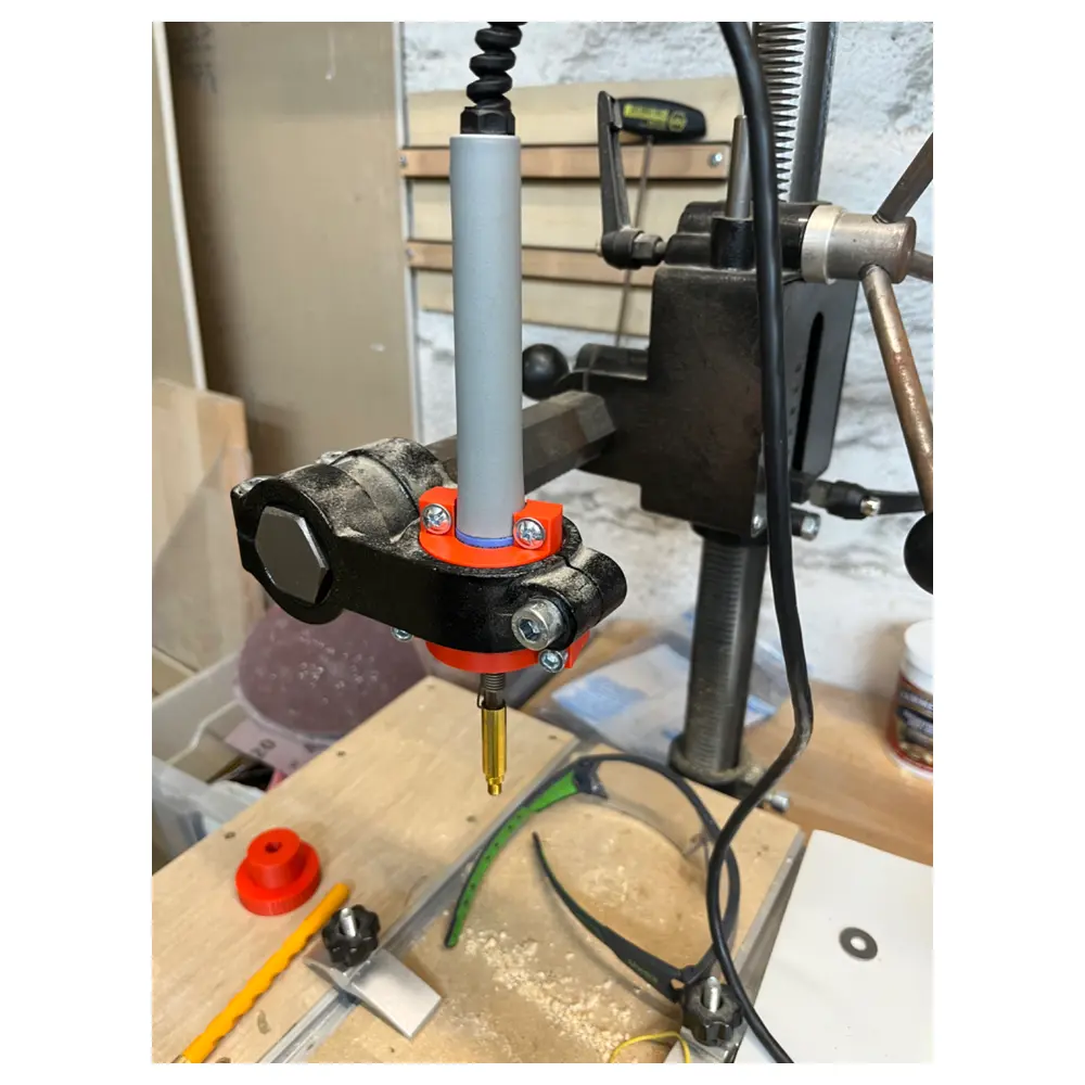 Heat Seal Nut Press Machine Seal Crimping Tool Heat Shrink Caps Repair Nut Installation Fastening Automation
