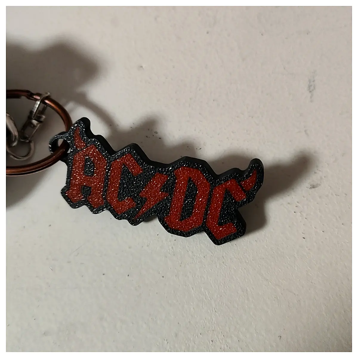 Keychains ACDC Car Accessories Car Keys Decoration Keychains Auto Parts Accessories
