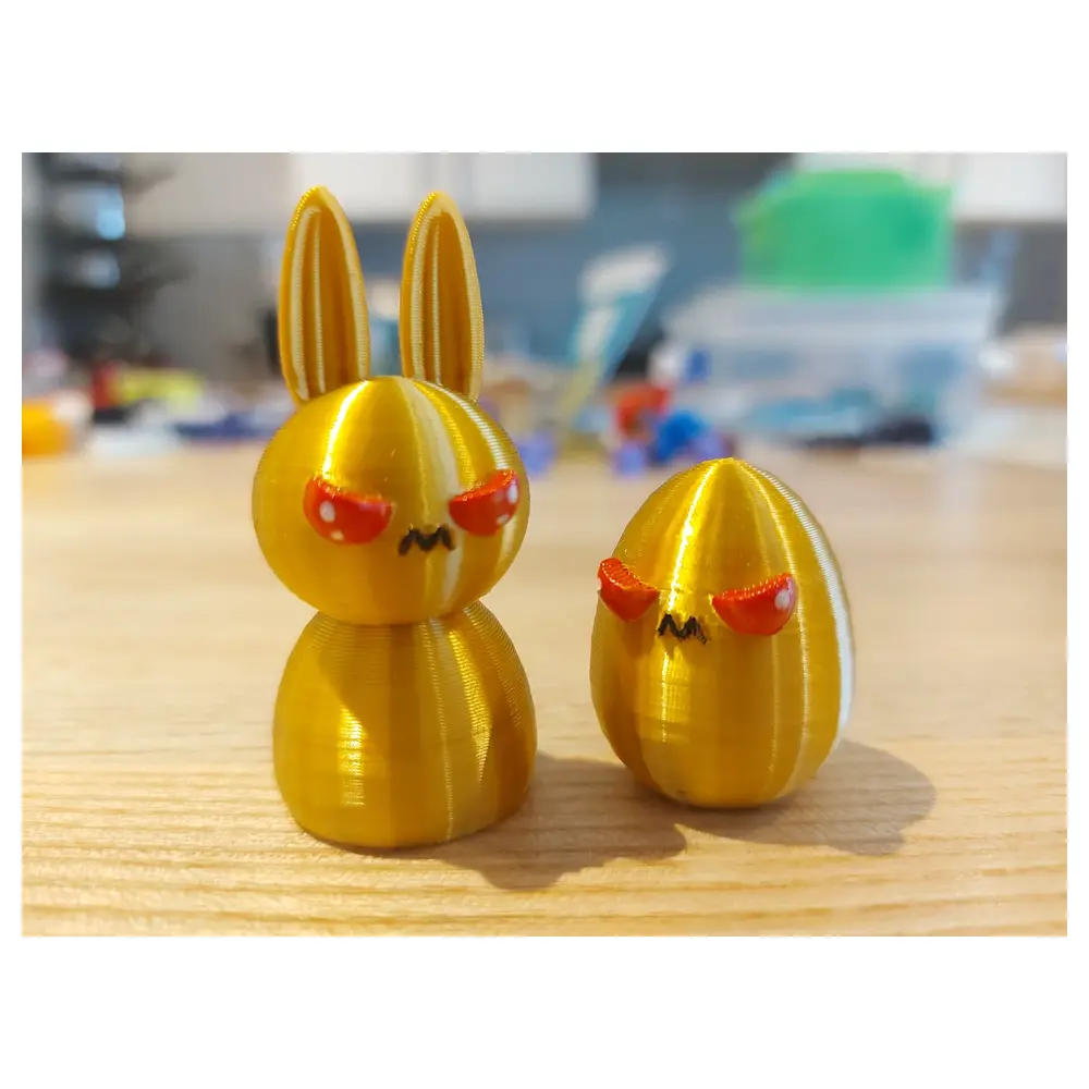 Mini Evil Easter Eggs Bunny Easter Decoration Festive Gift Toys Ornament Easter Eggs Bunny Mini