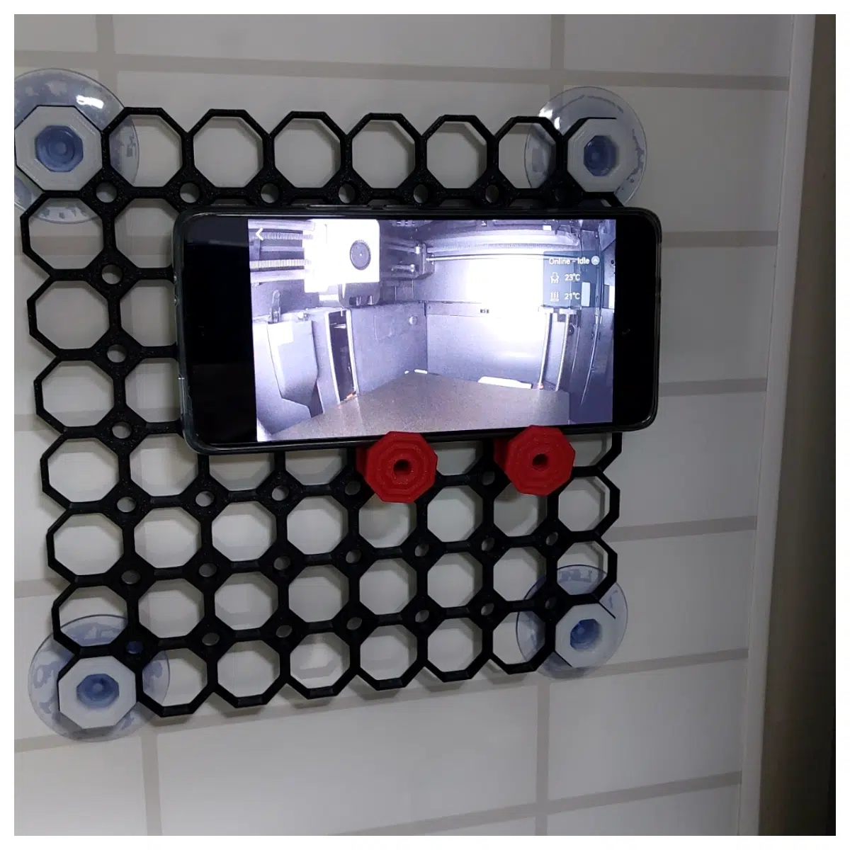 multi plate hair straightener clamp suction cup mount holder for salon wall ceiling