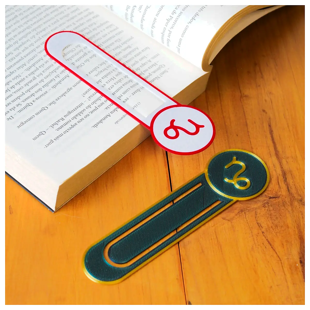 Zodiac Bookmark Capricorn Stars Horoscope Memorial Gift Lucky Present Remembrance