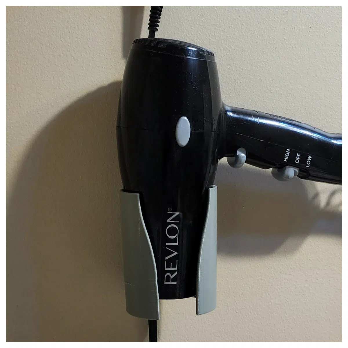 Multiboard HSW Hair Dryer Wall Mount Holder Phone Stand TV Stand Wall Mounted Creative Storage