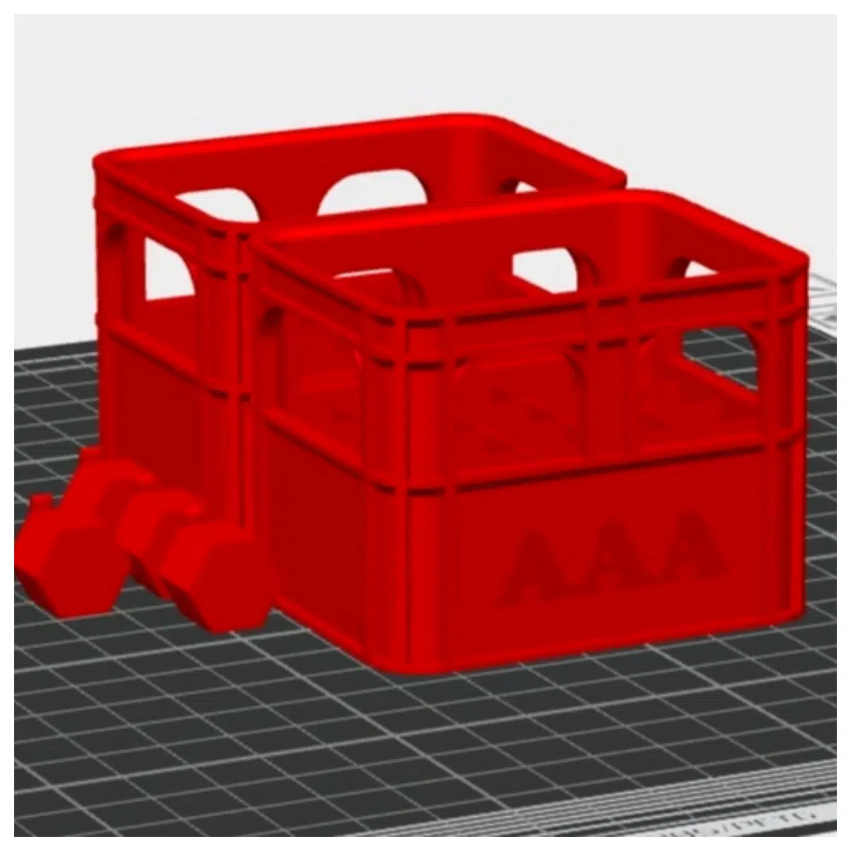 Beer Crates with HSW Hooks AA AAA Beer Transport Cases Beer Storage Packaging Boxes Wholesale