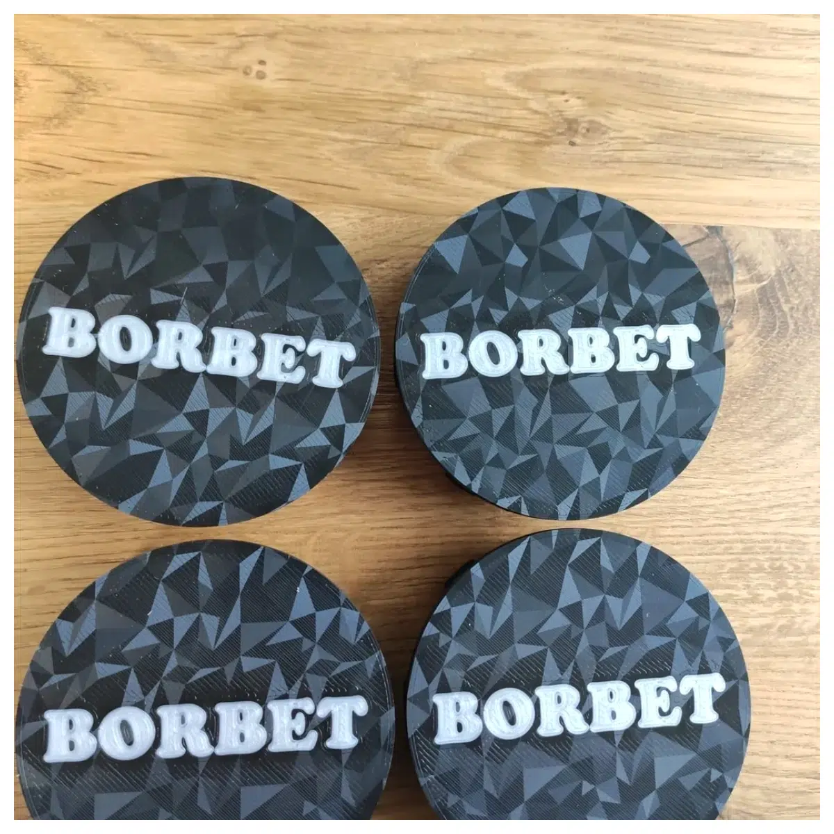 Bolbert 75mm Wheels Hub Covers Car Wheel Hub Parts Wheel Sets Sports Wheels Replacement Hub Covers
