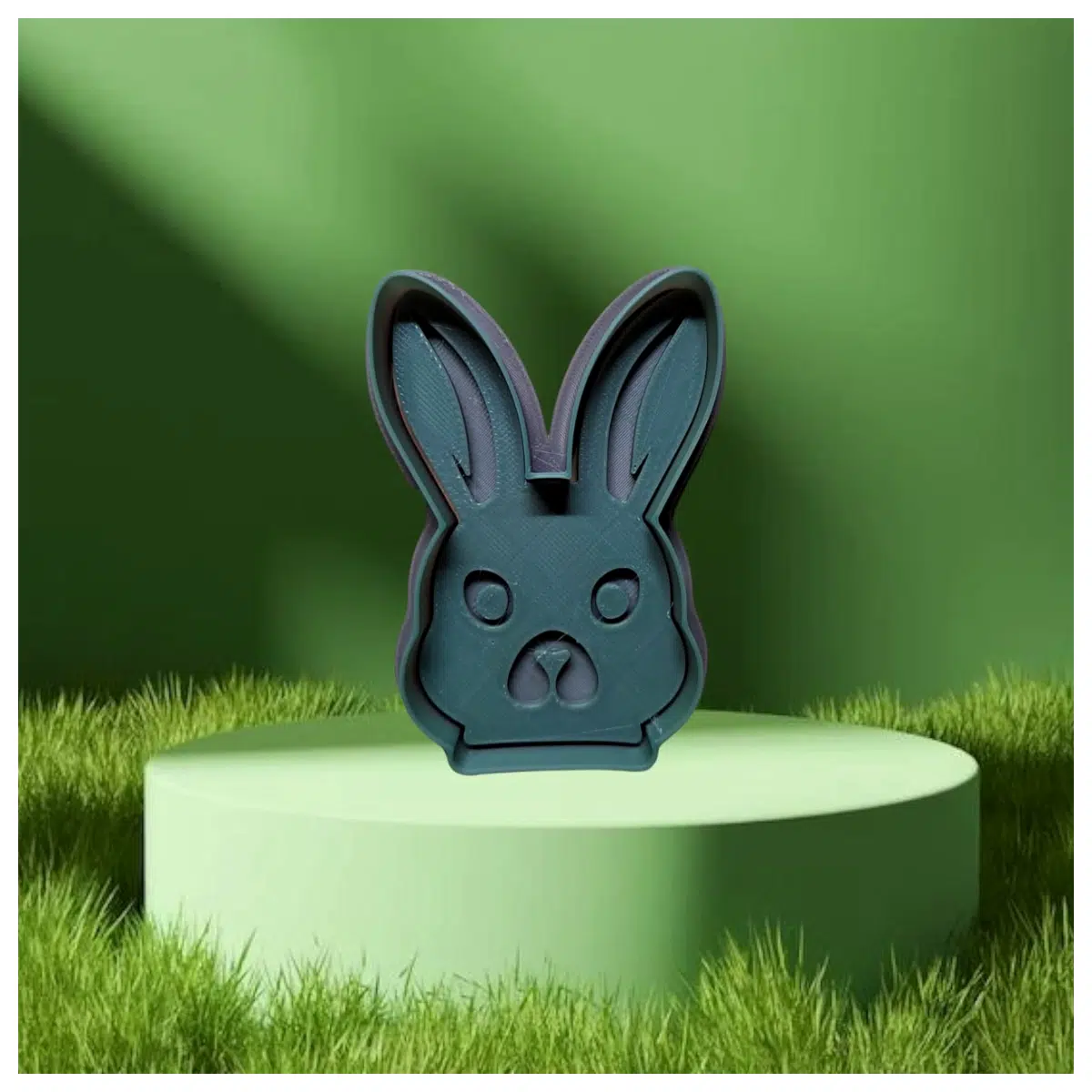 Easter Bunny Cookie Cutter DIY Bunny Shape Baking Tool Easter Decoration Kids Crafting