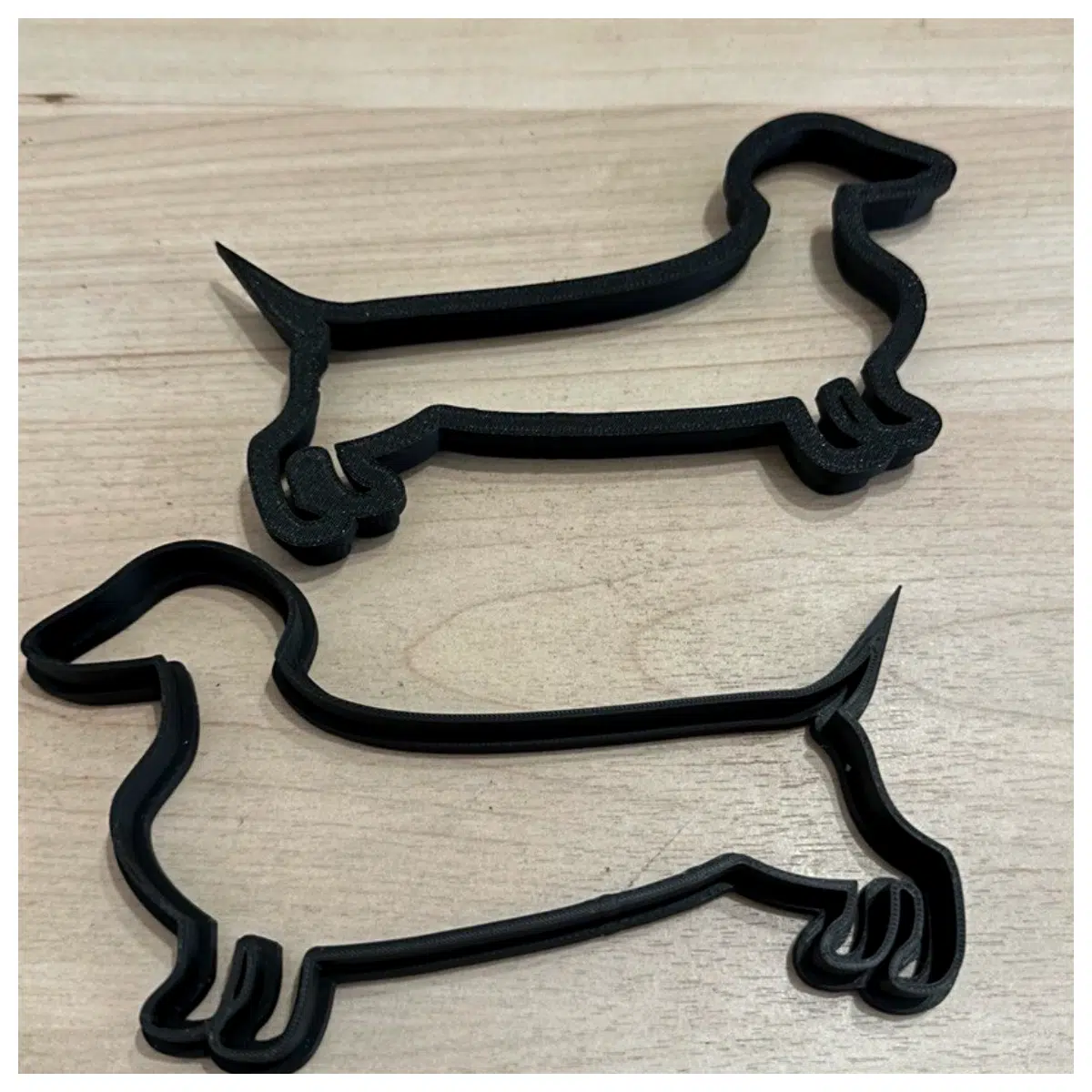 Dachshund Biscuit Cutter Sausage Dog Cookie Baking Pet Food Dog Treat Shaping Tool