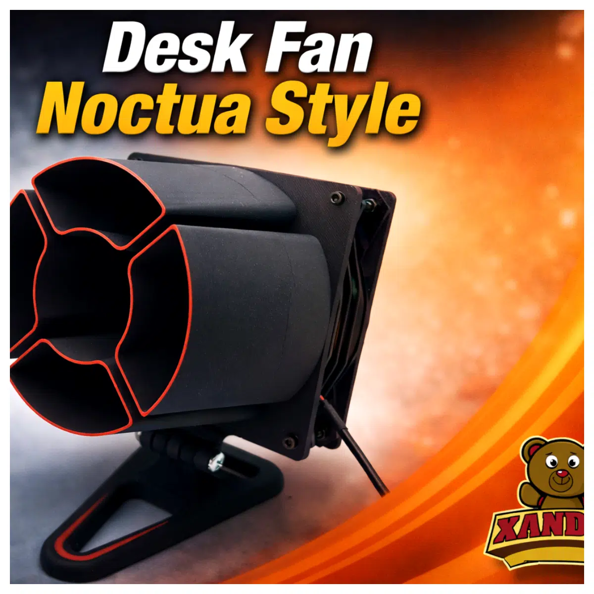 Night Owl 120mm Desktop Silent PC Cooling Radiator Cooling Quiet Gaming