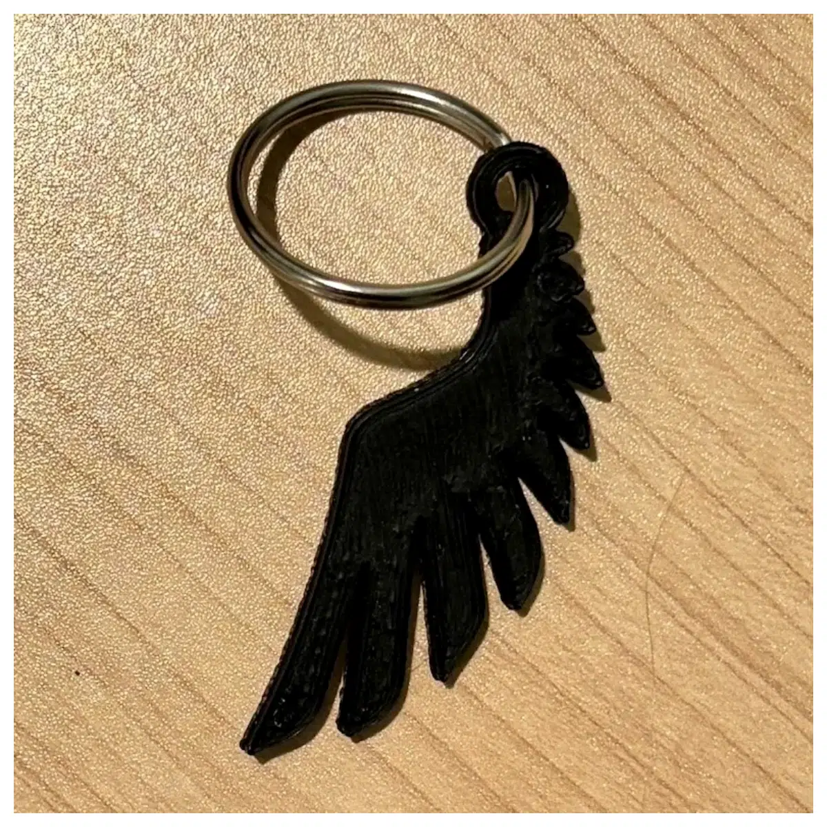 Angel Bird Wing Keychain Bird Shape Charm Cute Decoration Phone Accessory Key Chain Parts Gift Present