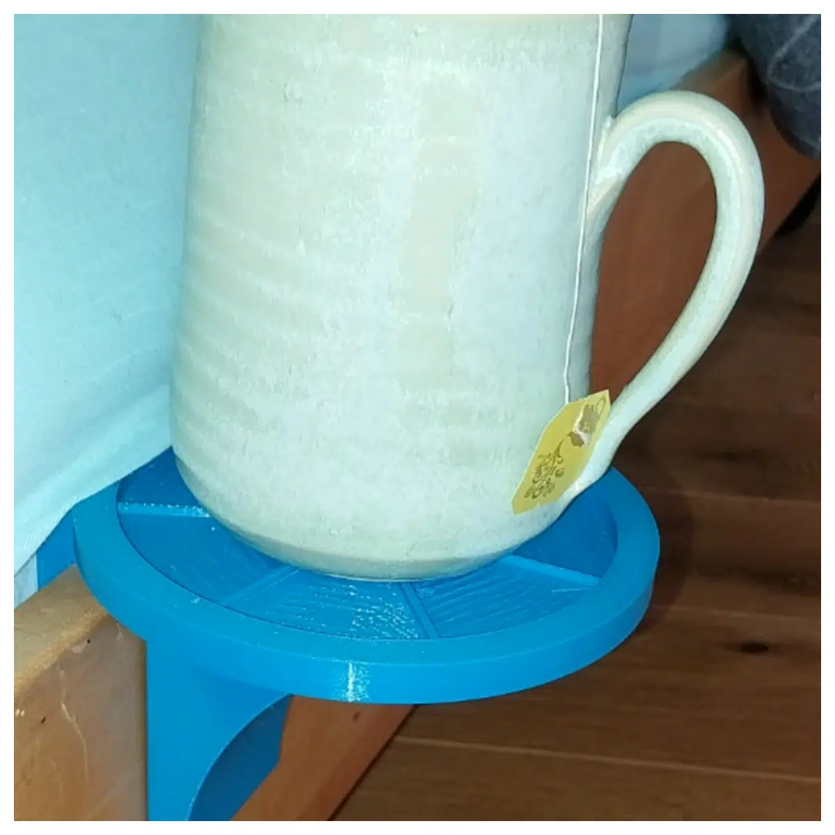 Bedside Cup Holder Bracket Support Shelf Kitchen Wall Mounting Hardware Parts Accessories