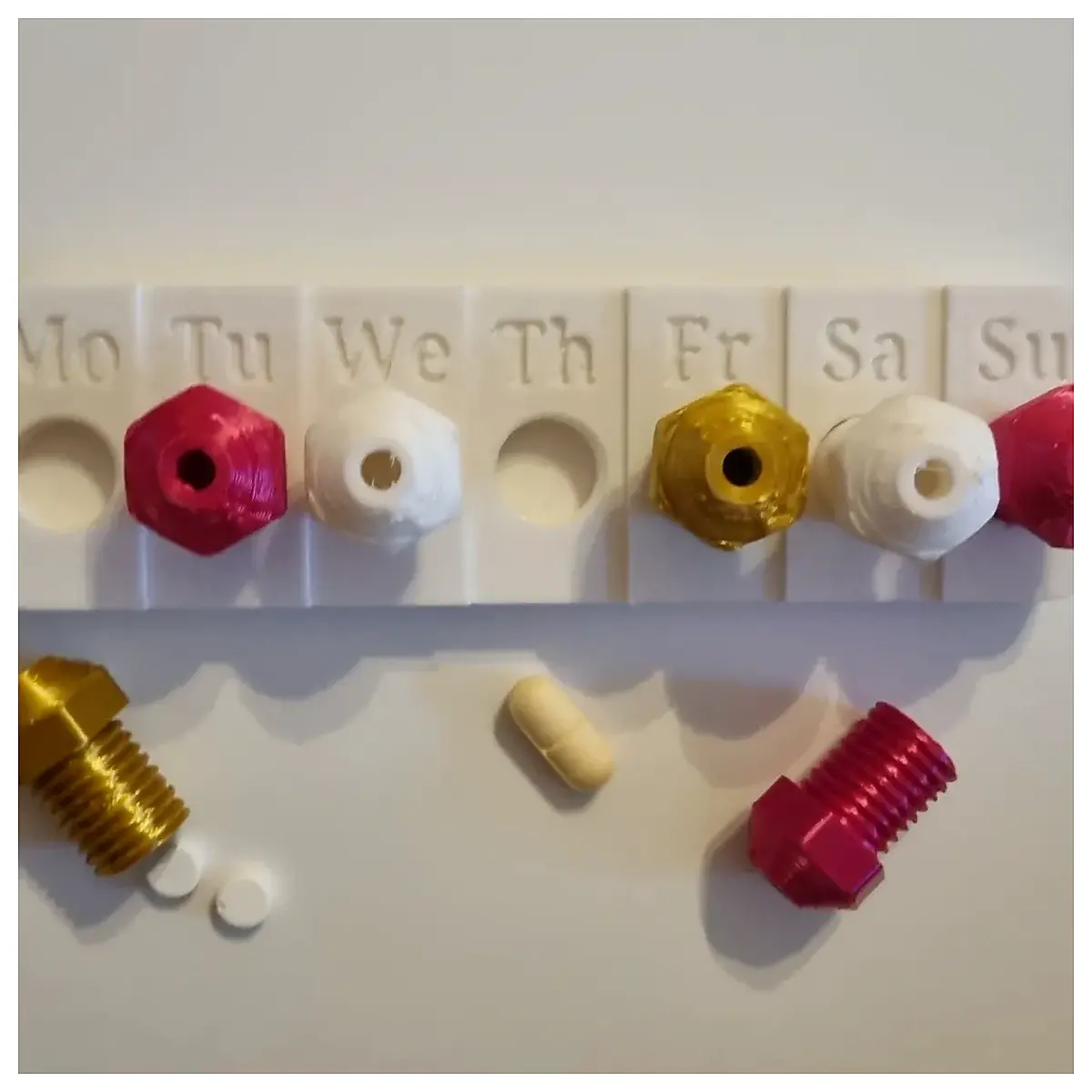 Medication Nozzle Accessories Multi functional Organizer Head Medication Formulation Pharmaceutical Accessories