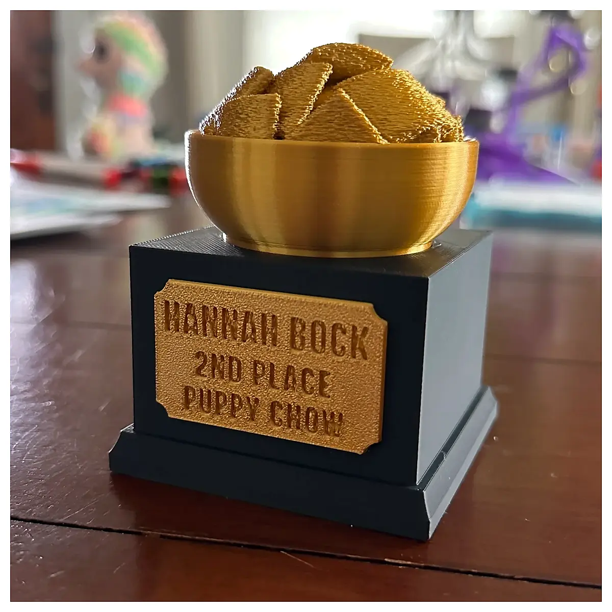 Removable Bowl Trophy Rotating Cup Food Awards Promotional Prizes Gift Trophy Festival Trophy