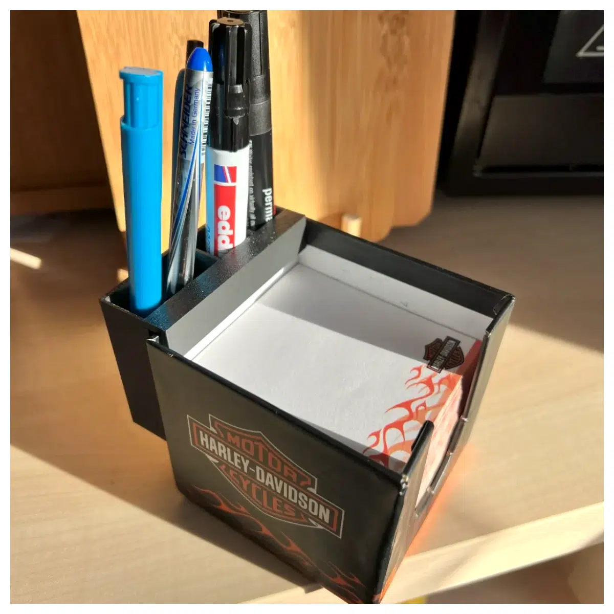 Pen Holder Desk Organizer Pencil Case Storage Box Writing Accessories Office School Supplies Pen Tube Holder