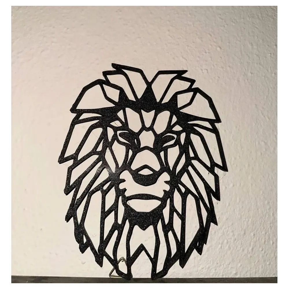 Lion Wall Art Animal Wall Painting Modern Living Room Decor Wall Art Piece Lion Theme Wall Decoration