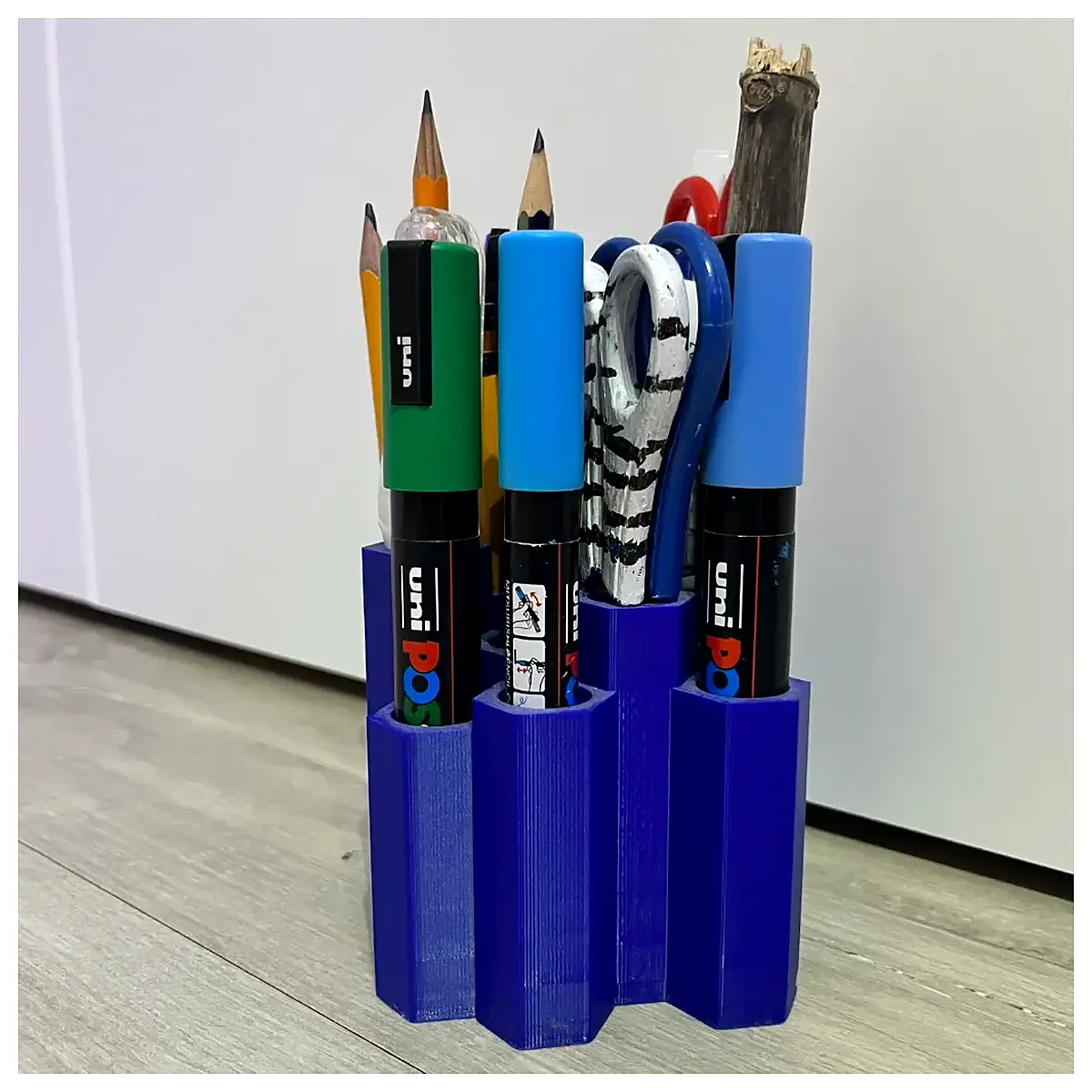 Hexagonal Pencil Organizer Pencil Case Pen Holder Storage Tool Pen Case Pen Tube Organizer