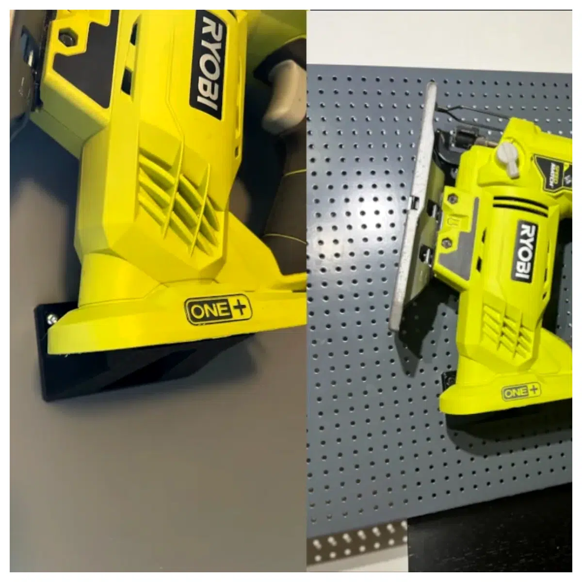 Ryobi One Slim Wall Mount Shelf Installation Removal Biltema Wall Hooks Storage Solutions