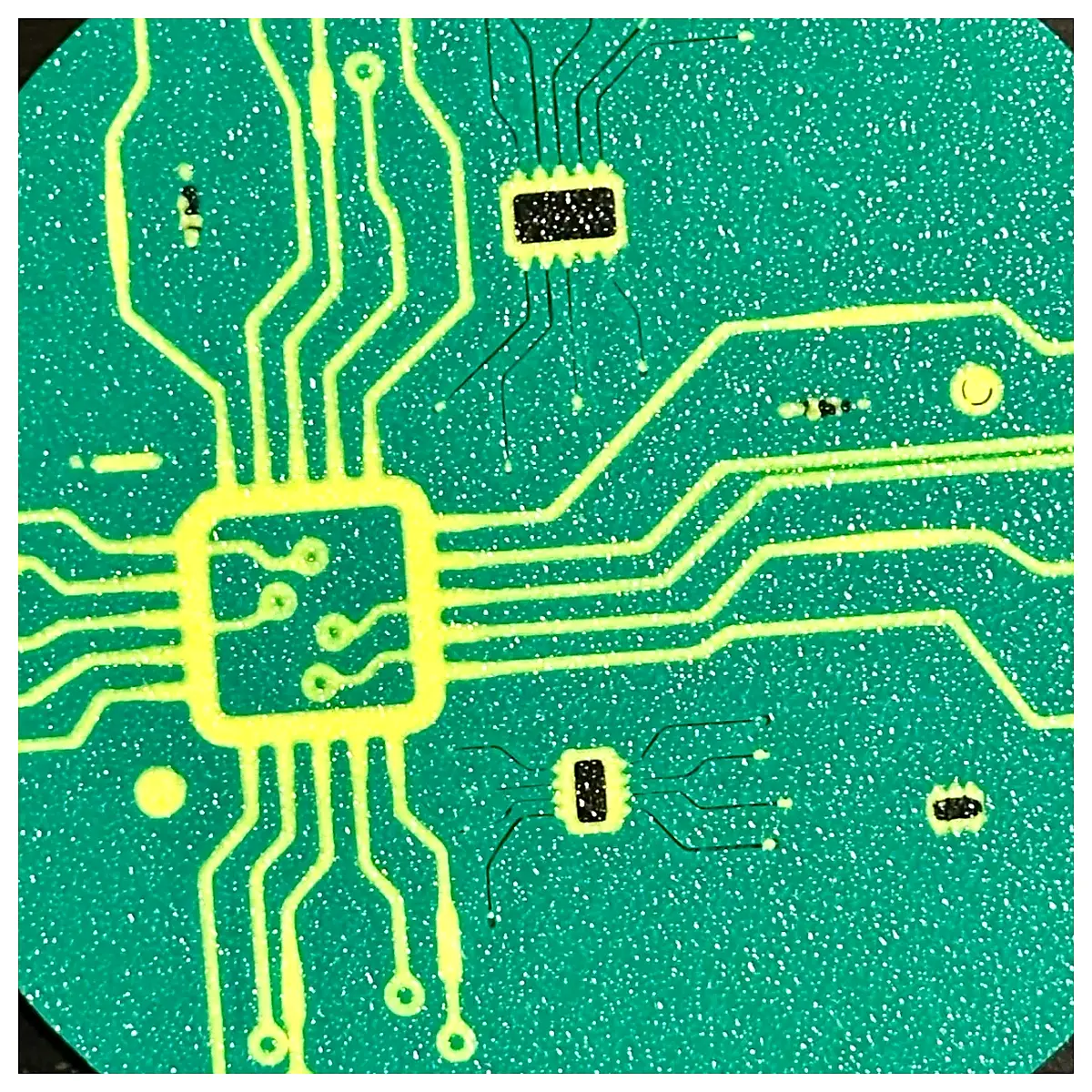 Circuit Board Coasters Car Cup Holder Electronic Parts Auto Accessories Protective Pad Electronics