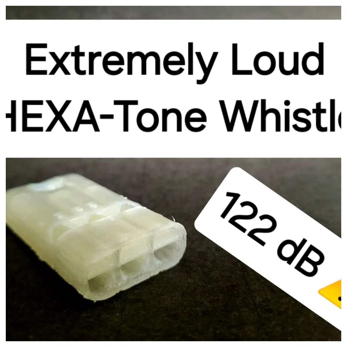 Jing Xiang Six Tone Whistle Musical Instrument Outdoor Activities Emergency Signal Whistle Toy Alarm Whistle Loud Whistle