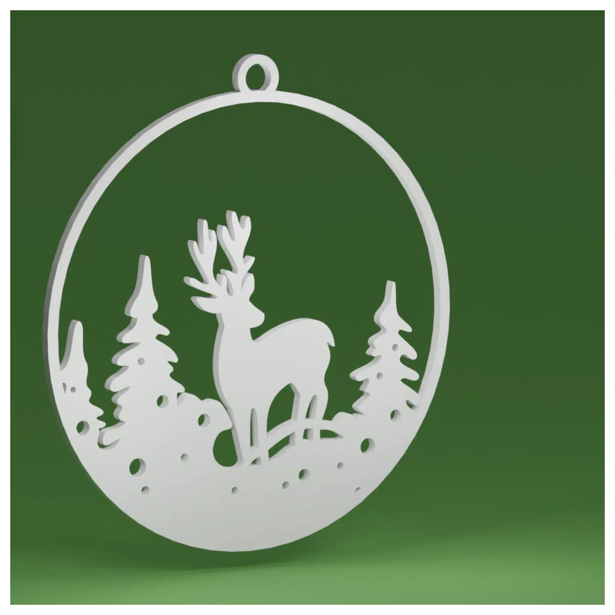 Christmas Ornaments Christmas Balls Deer Theme Festive Decorations Christmas Tree Accessories Holiday Gift