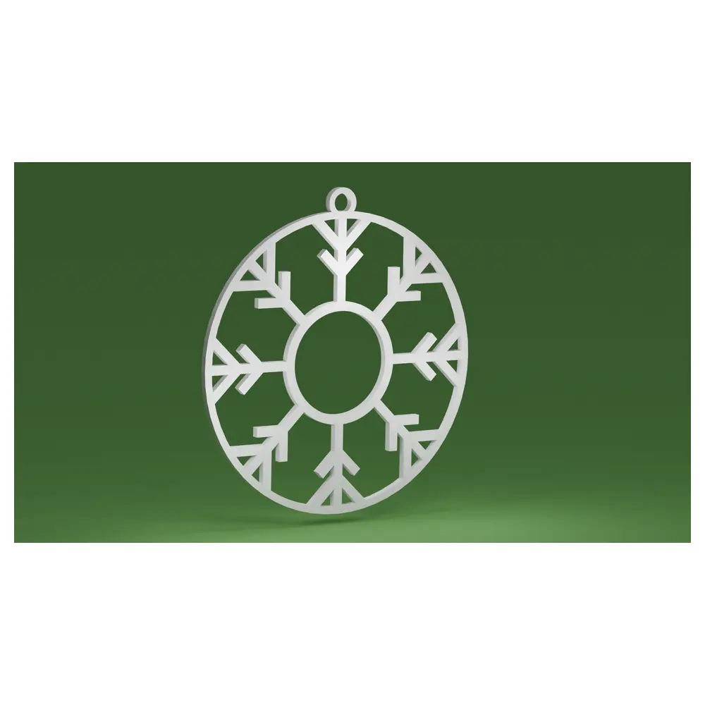 Snowflake Ornaments Christmas Decorations Festive Tree Accessories Snowflake Decorations Christmas Gift