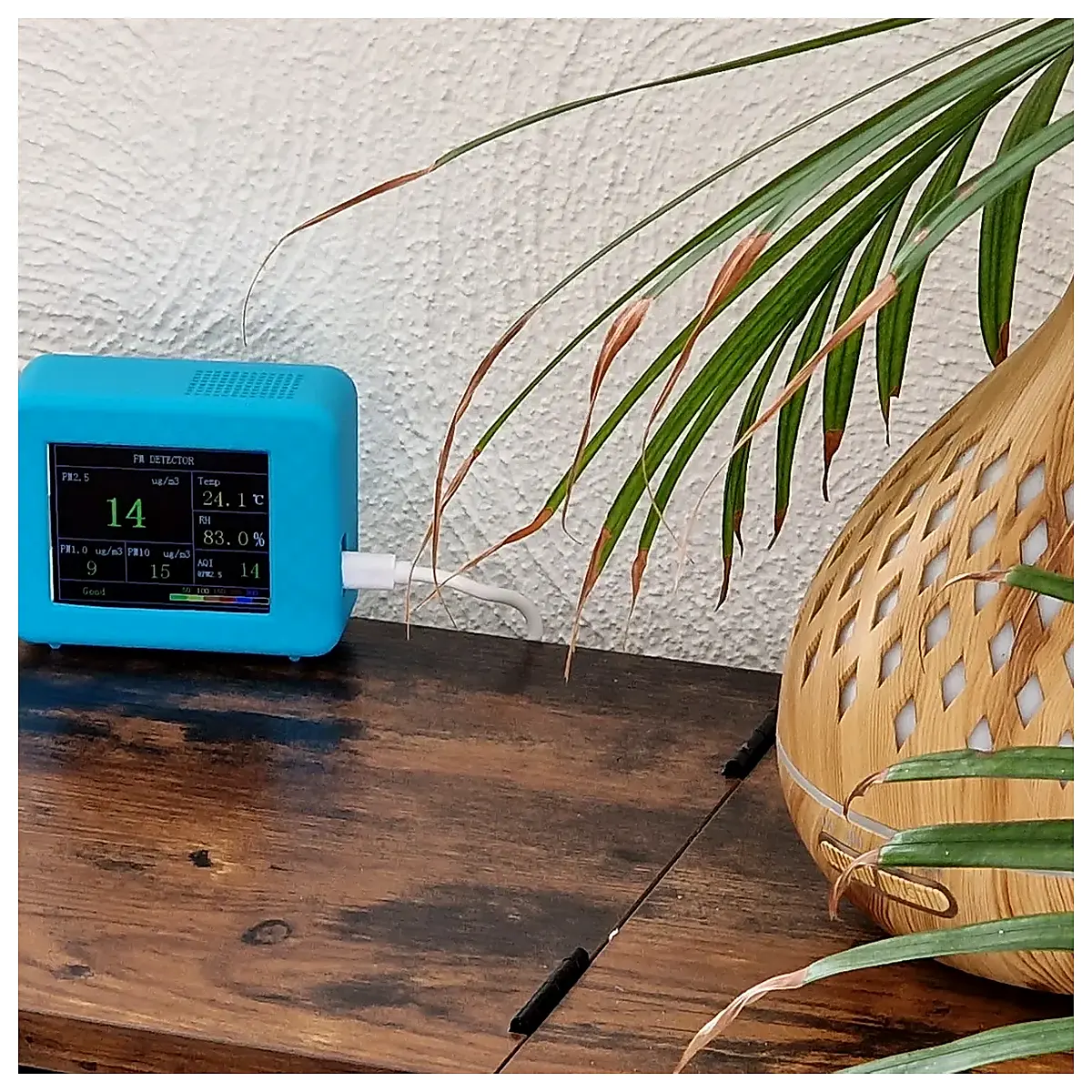 Air Quality Monitor Housing Sensor Shell Measurement Device Parts Shell Repair Accessories