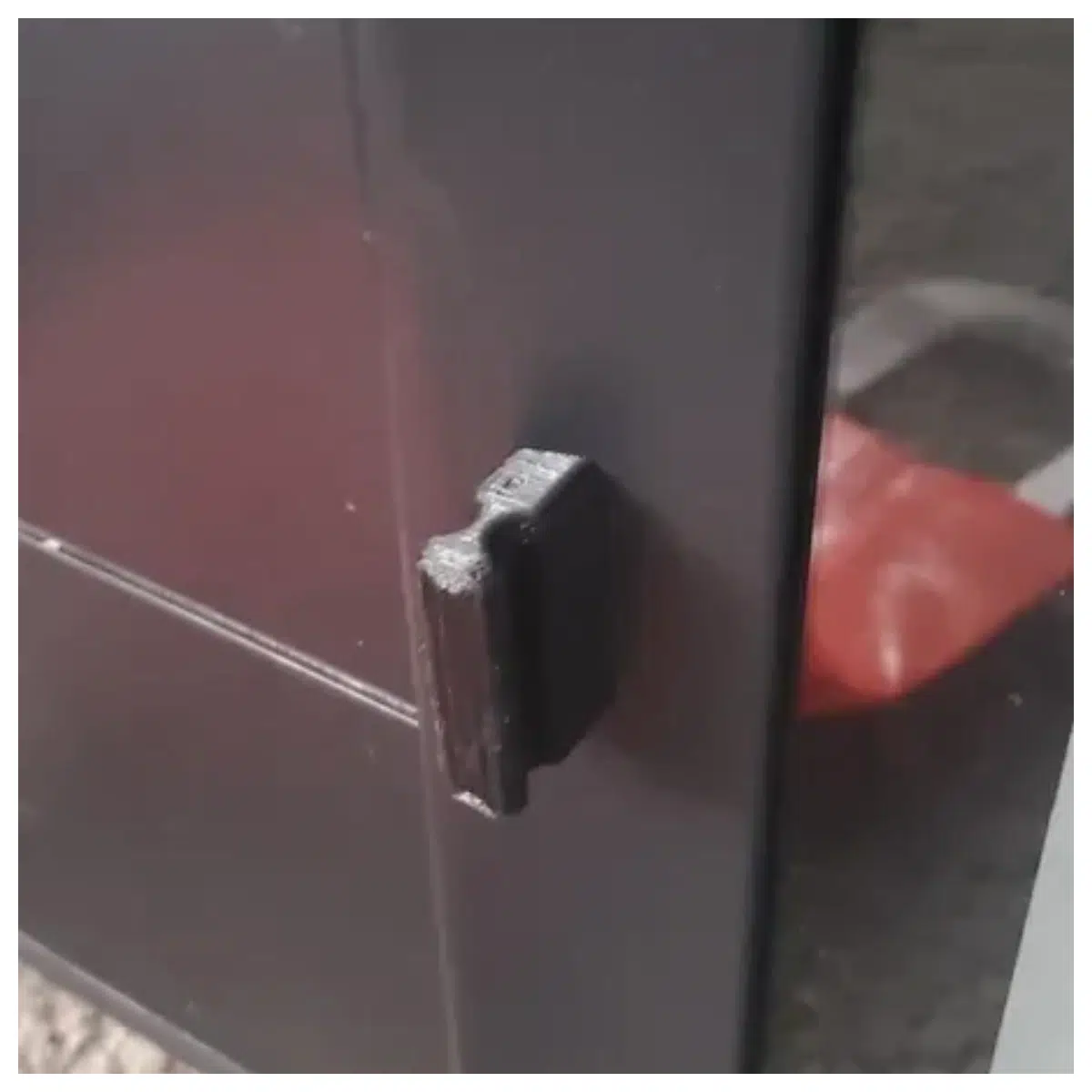 Door Handle 32mm Adjustable Angle for Sloped Frames Door Pull Handle Interior Door Hardware Rotating Handle