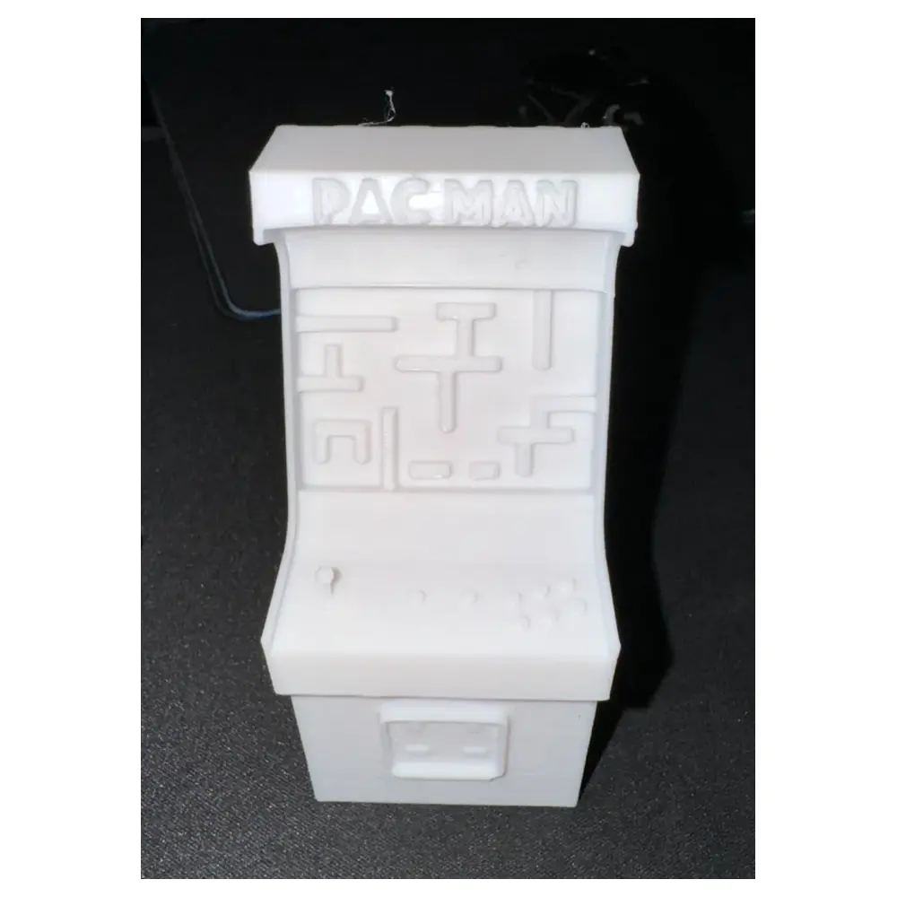 Retro Arcade Cabinet Pencil Holder 80s Game Collectible Desk Organizer Multi Purpose Pen Case