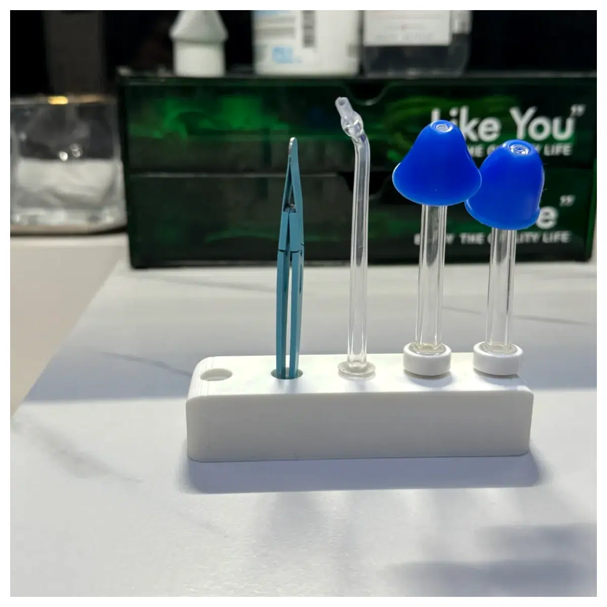 Syringe Nasal Rinse Clip Nasal Irrigation Clip Replacement Parts Sinus Cleaner Support Nasal Congestion Relief Accessory