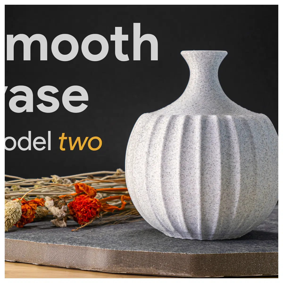 Smooth Ceramic Vase Decorative Vase Home Decor Ceramic Flower Vase Interior Decoration Multi Purpose Vase Art