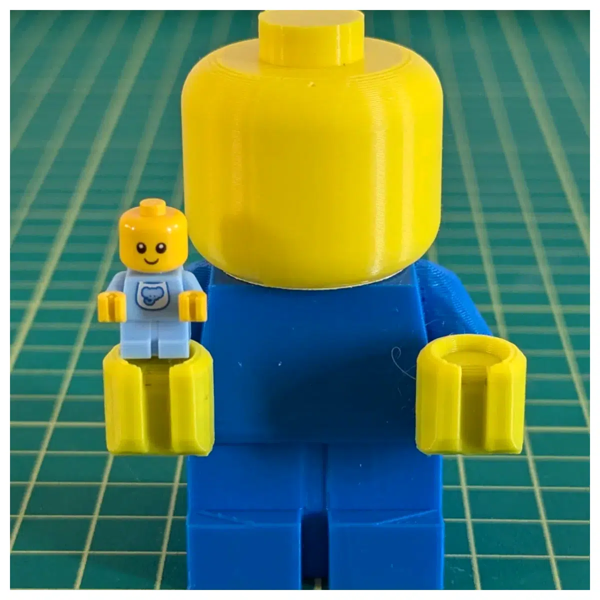 Building Blocks Baby Mini Figures 4x Scale Toy Infant Playtime Models Educational Toys Kids Gift