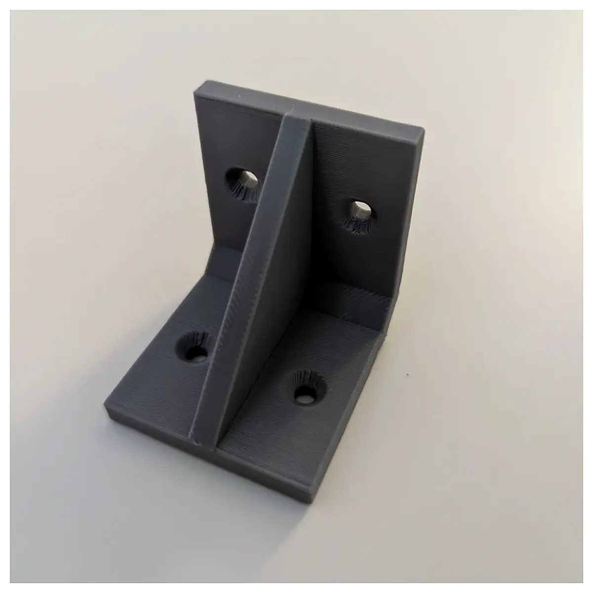 Reinforced Corner Bracket 40mm M4 90 Degree Angle Rib Support Structure Building Accessories Bracket Accessories Repair