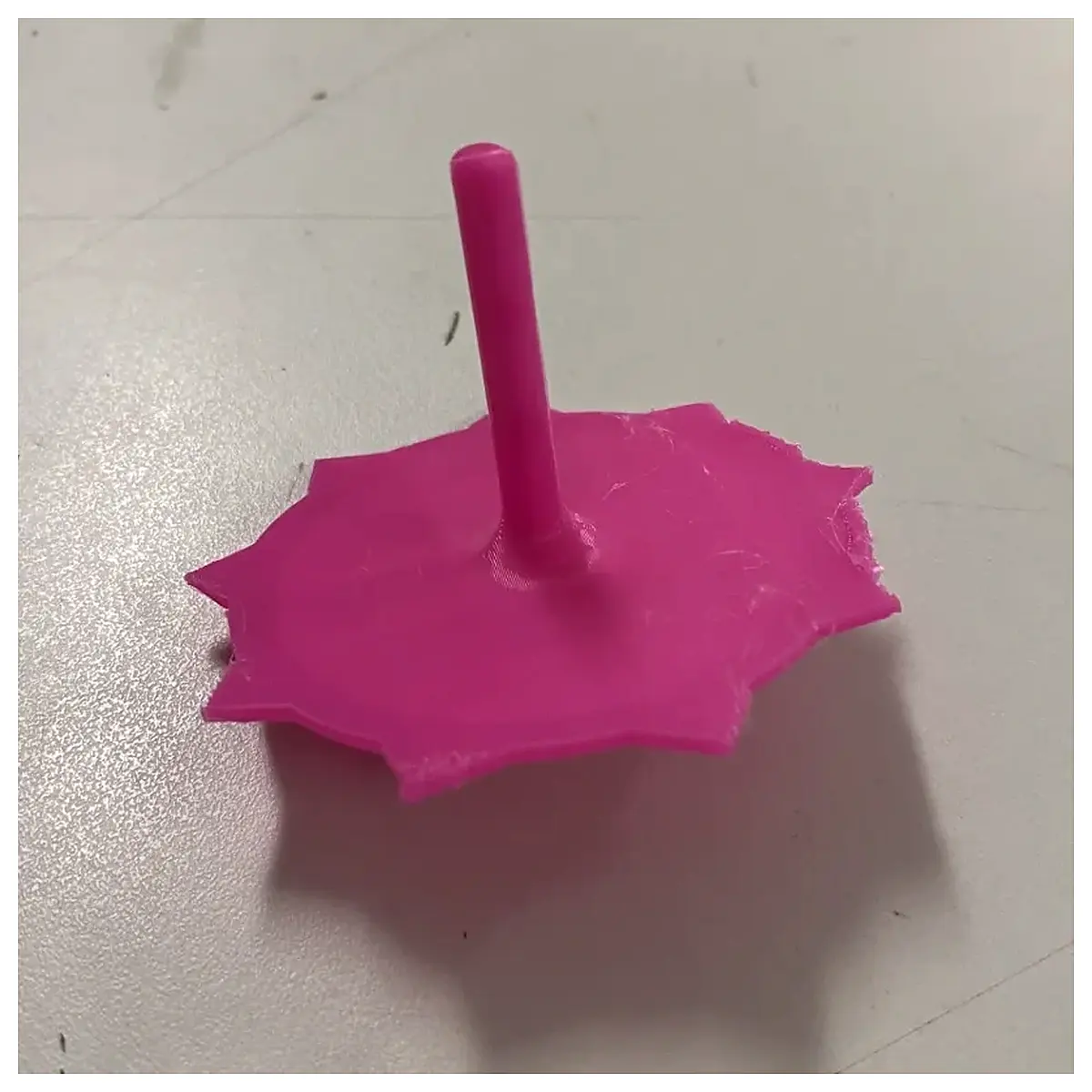 Spinning Top Toy Educational Fun Rotating Top Kids Toy Spike Top Puzzle Game Durable